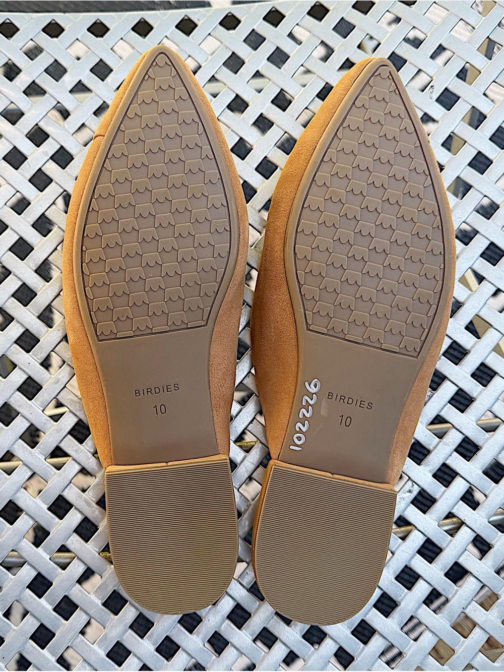 Birdies The Swan Suede Mules Size 10 - Picture 3 of 3